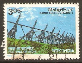 India 1982 3r.05 Science and Technology Stamp. SG1040.